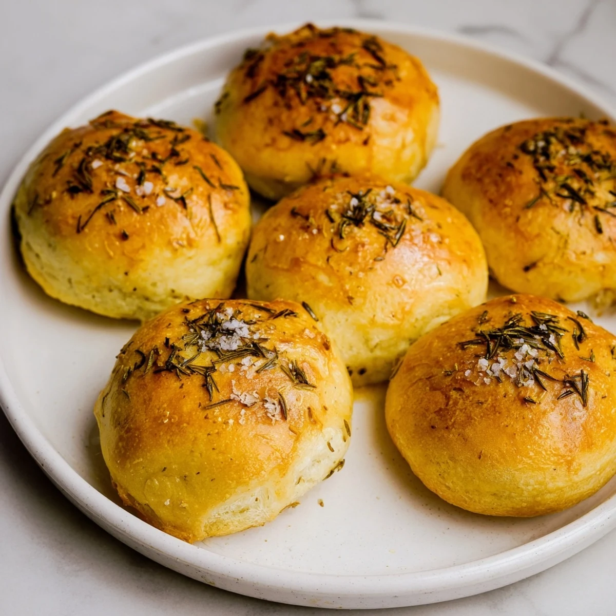 Golden brown quick homemade flatbread, seasoned with rosemary and sea salt, ready to eat.