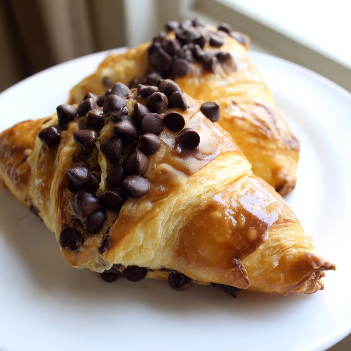 Flaky layers embrace gooey cookie dough in these irresistible Viral Crookies, perfect for dessert.