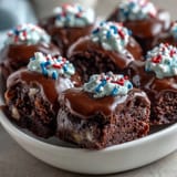 4th July Firecracker Brownie Bites