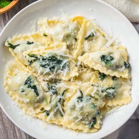 Savory Spinach Ricotta Triangles
