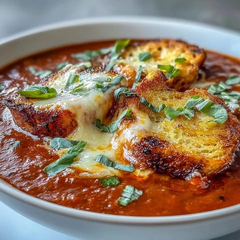 Grilled Chicken Parmesan Soup