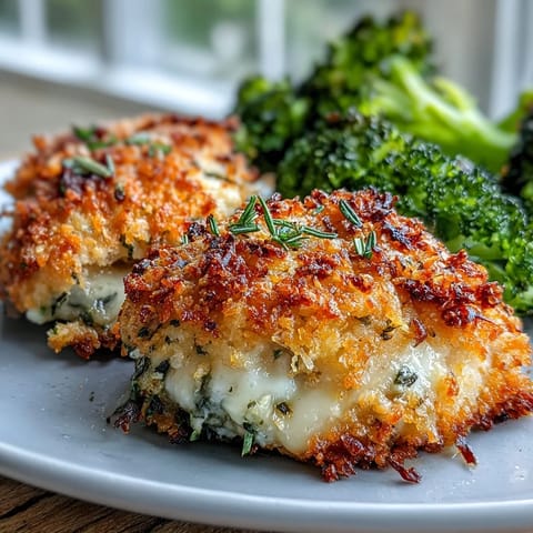 Crispy Parmesan Broccoli & Chicken Trays showcase golden, crunchy panko and cheese topping bubbling over tender roasted chicken and bright green broccoli florets. A perfect one-pan American dinner for busy weeknights.