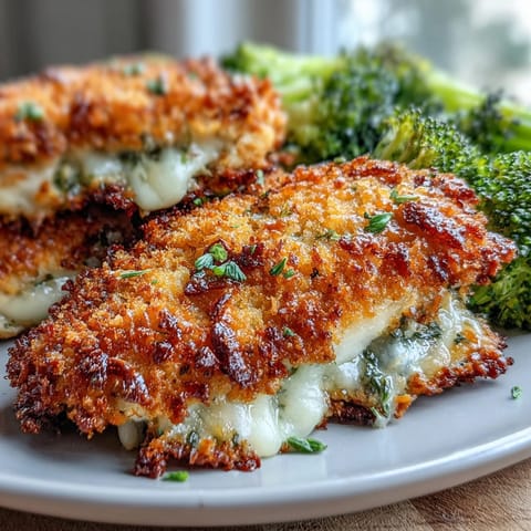 Crispy Parmesan Broccoli Chicken Trays