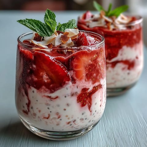 Strawberry Chia Coconut