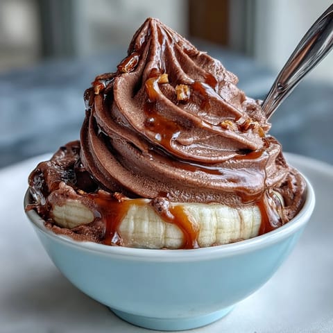 Vegan Chocolate Banana Nice Cream