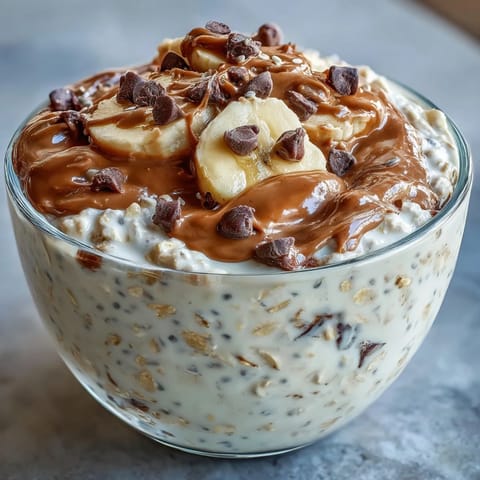 Overnight Oats Chocolate Peanut