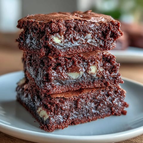 Triple Chocolate Sourdough Brownies
