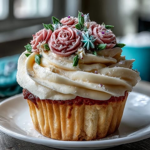 Baby in Bloom Cupcakes Buttercream