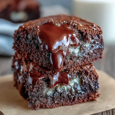 Festive Leprechaun Hat Brownie Bites with chocolate-dipped marshmallows and green icing, perfect for St. Patrick's Day dessert tables.