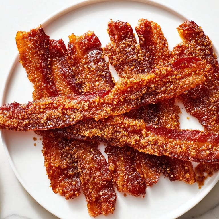 Delectable, spiced Snoop Dogg Billionaire Bacon: imagine the sweet, smoky aroma of this easy brunch treat.