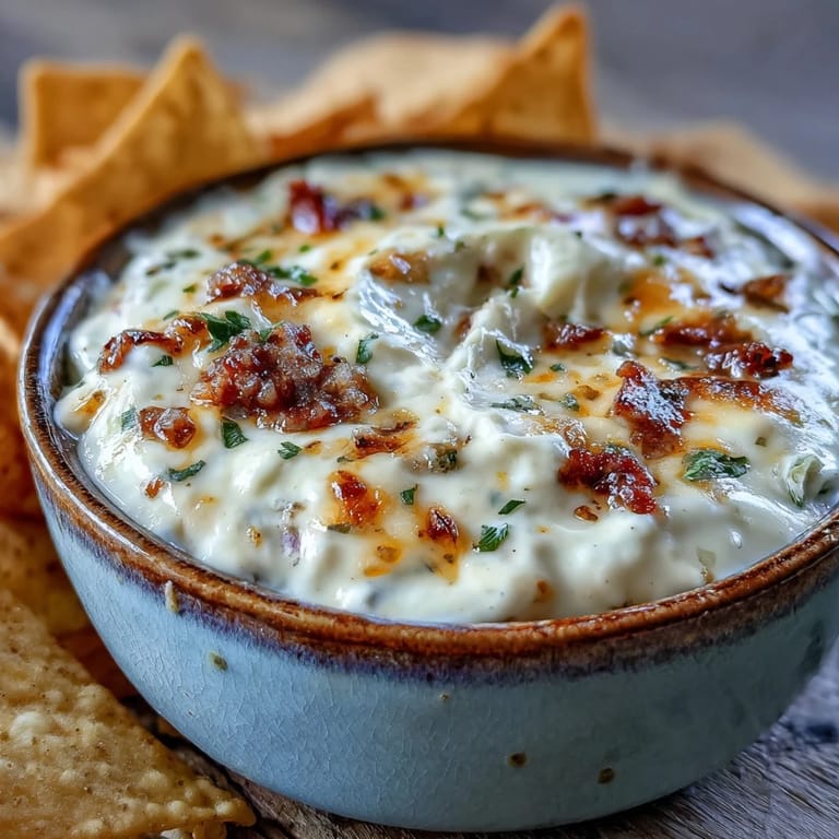Hot Queso Dip is bubbling in a slow cooker, ready for a Super Bowl party crowd.